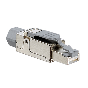 Foto Conector apantallado Cat 6A universal.